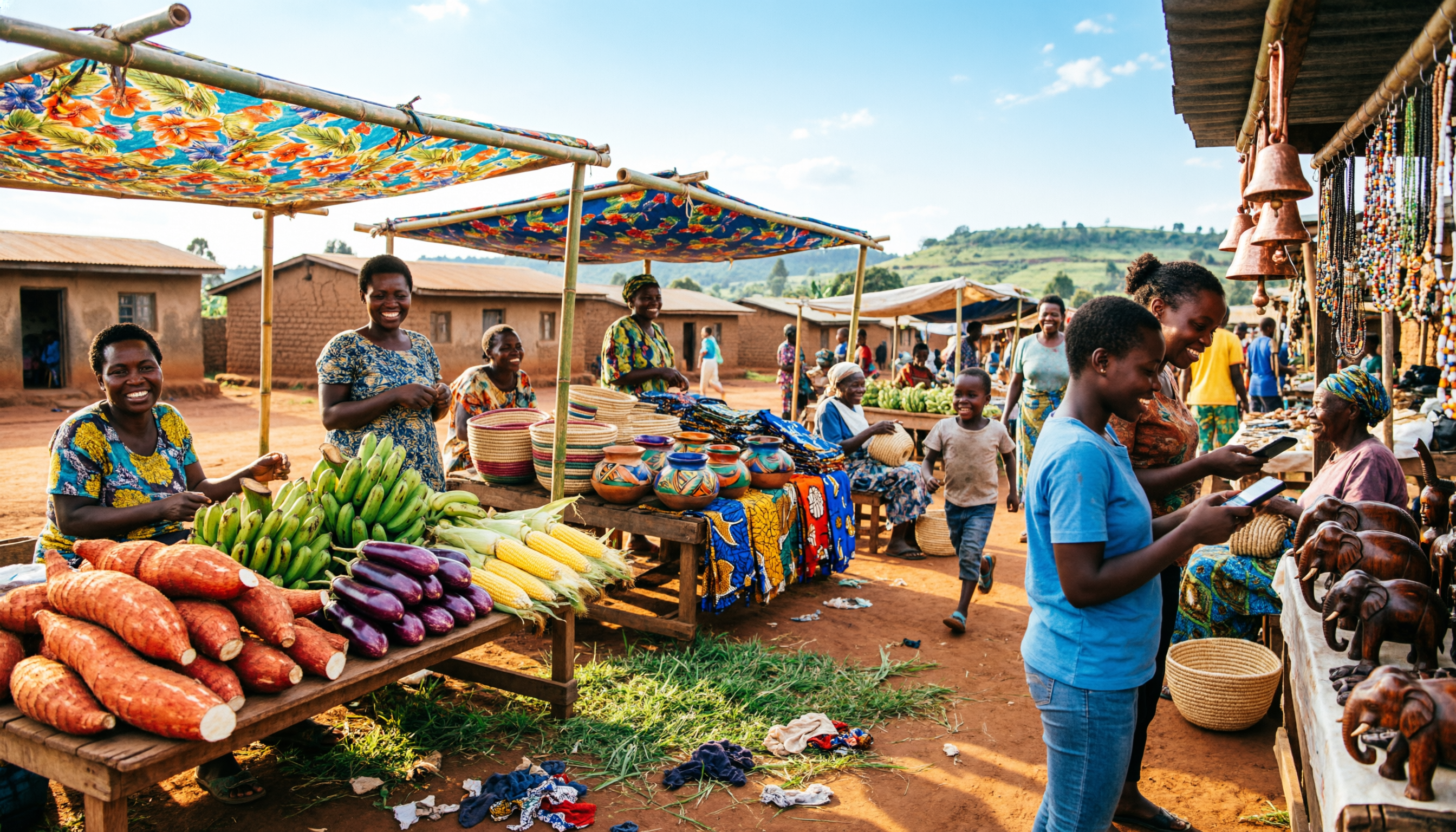 Community market and livelihoods